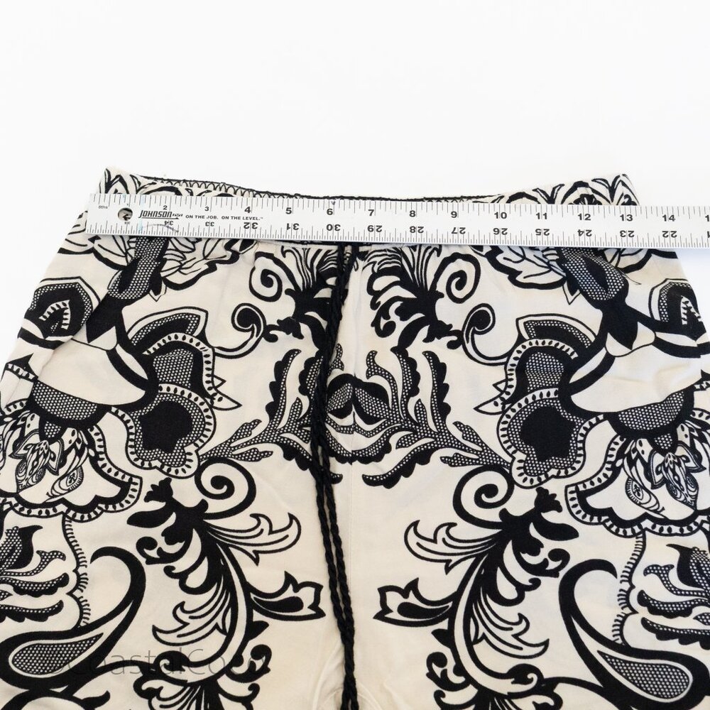 Flying Tomato Palazzo Pants M Wide Leg Baroque Boho Paisley Hippie Festival - Picture 3 of 6